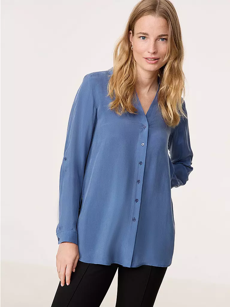 GERRY WEBER Bluse blau
