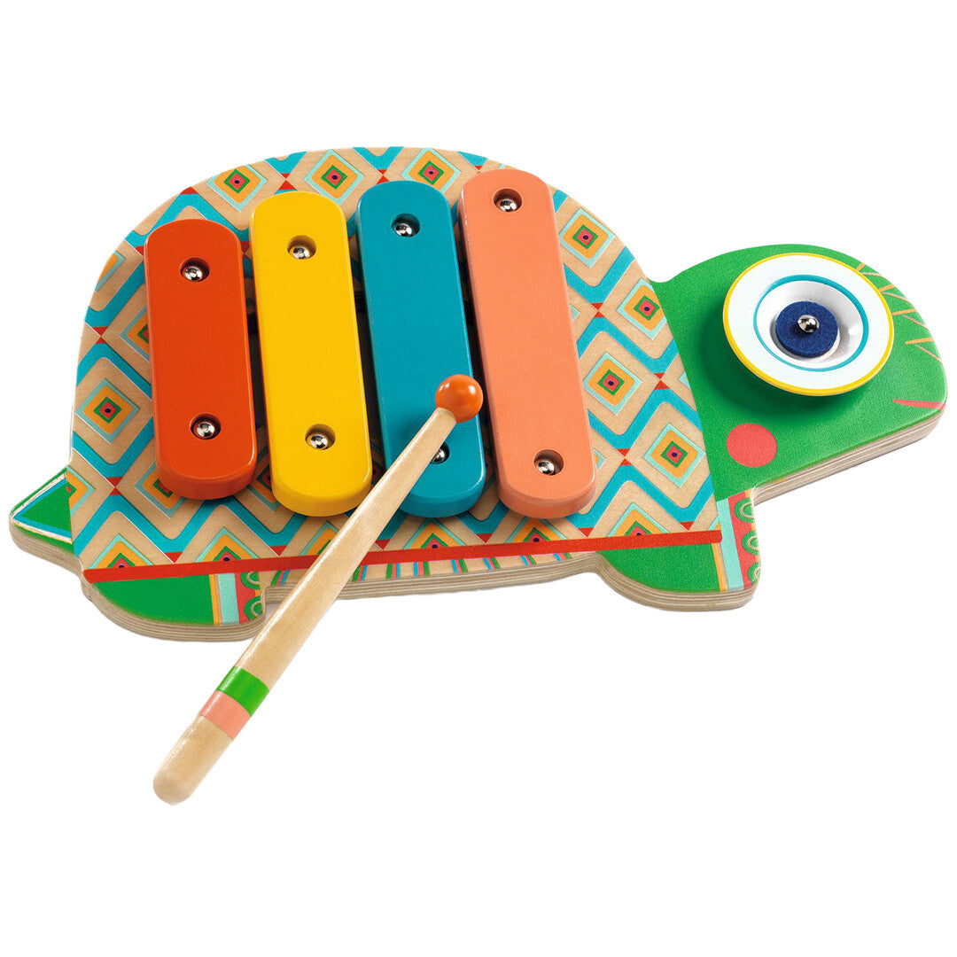 Djeco xylofoon met cimbaal - animambo