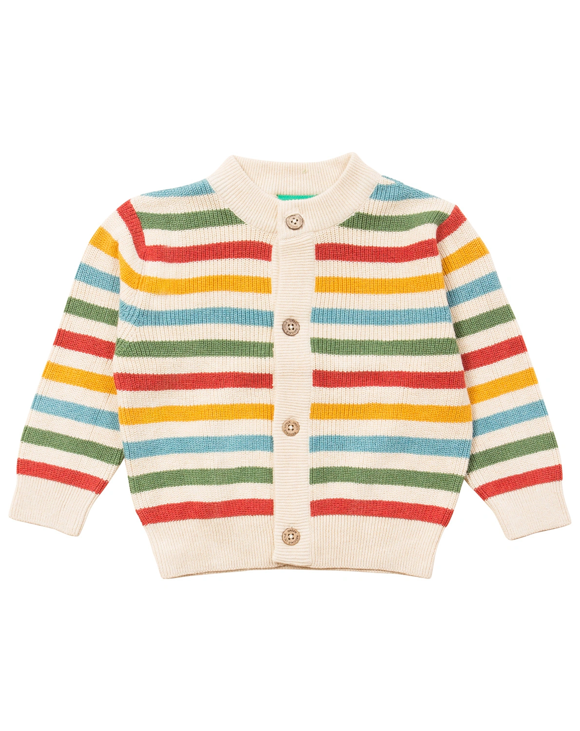 Strickjacke SUMMER RAINBOW gestreift in bunt