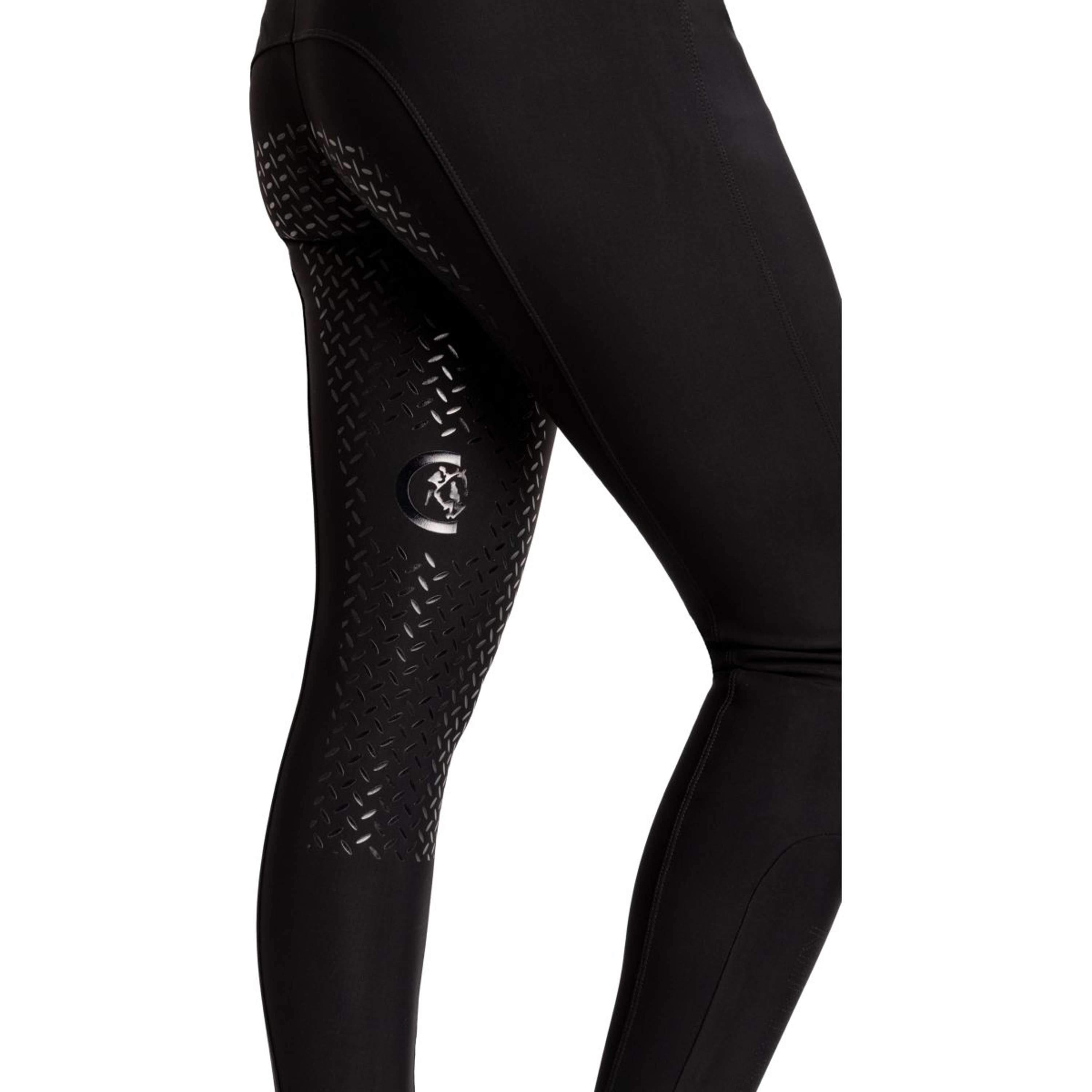 Kentucky Rijbroek Miami Full Grip Dames Zwart