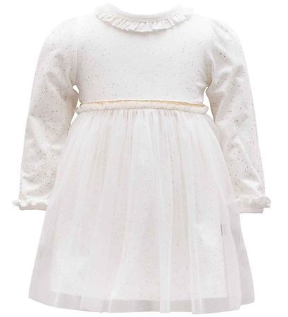 Little Wonders Bodykleid l/ä - Adele - Off White Glitter