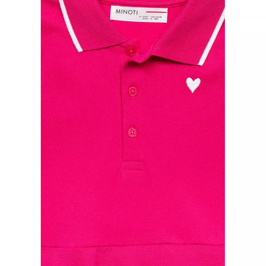 MINOTI Polokleid Rosa
