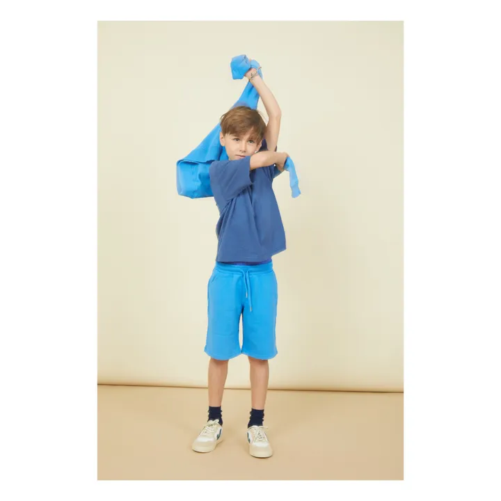 SMALLABLE BASICS T-Shirt Garçon Oversize Coton Bio | Océan