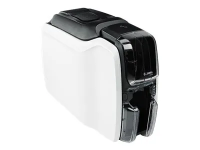 Zebra ZC100 - Plastikkortprinter - farve - blæksubliminering/termisk transfer - CR-80 Card (85.6 x 54 mm) - 300 dpi - op til 700 kort/time (mono) / op til 150 kort/time (farve) - kapacitet: 100 kort - USB 2.0