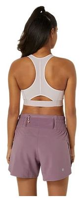 Brassière Asics Road Compression Rose Femme