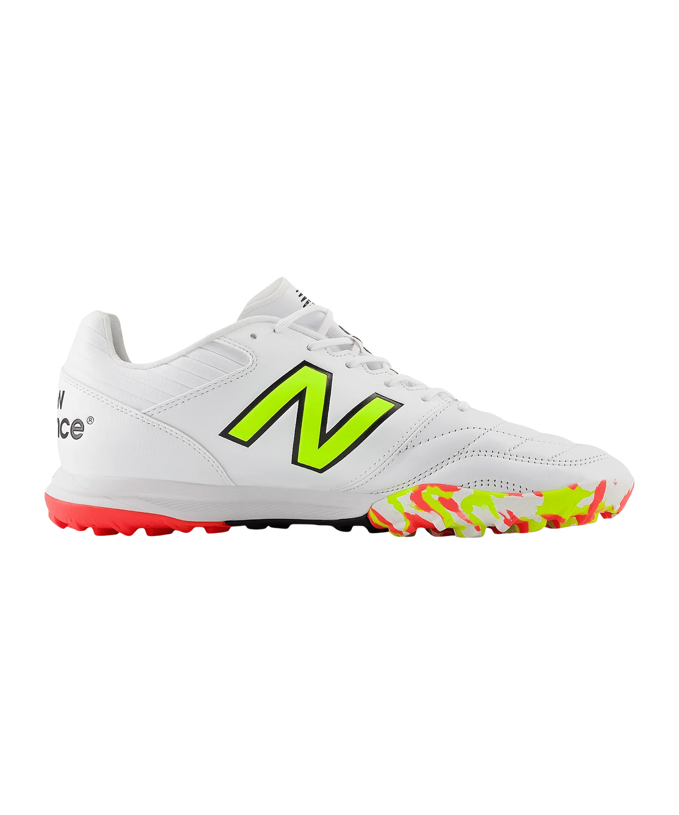 New Balance 442 Pro V2 TF Flash Point Weiss FIB2