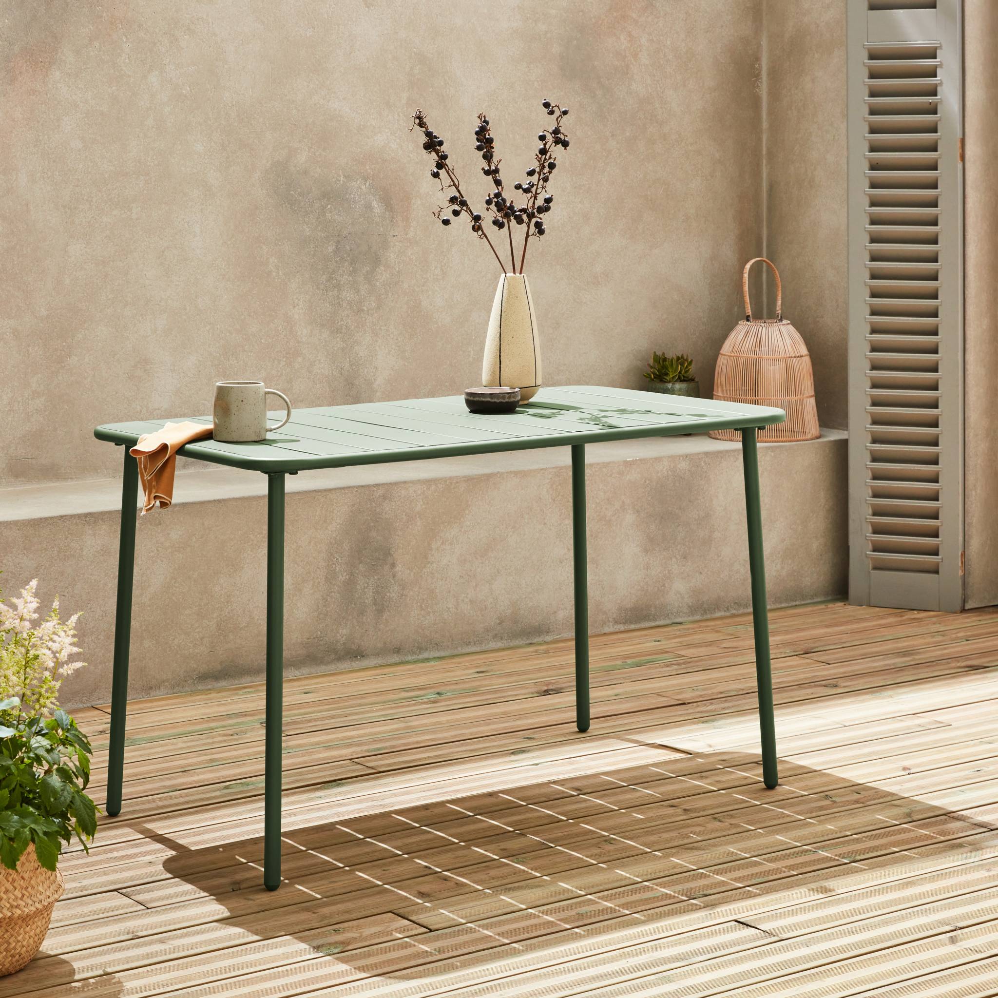 sweeek - Tuintafel 4 plaatsen metaal