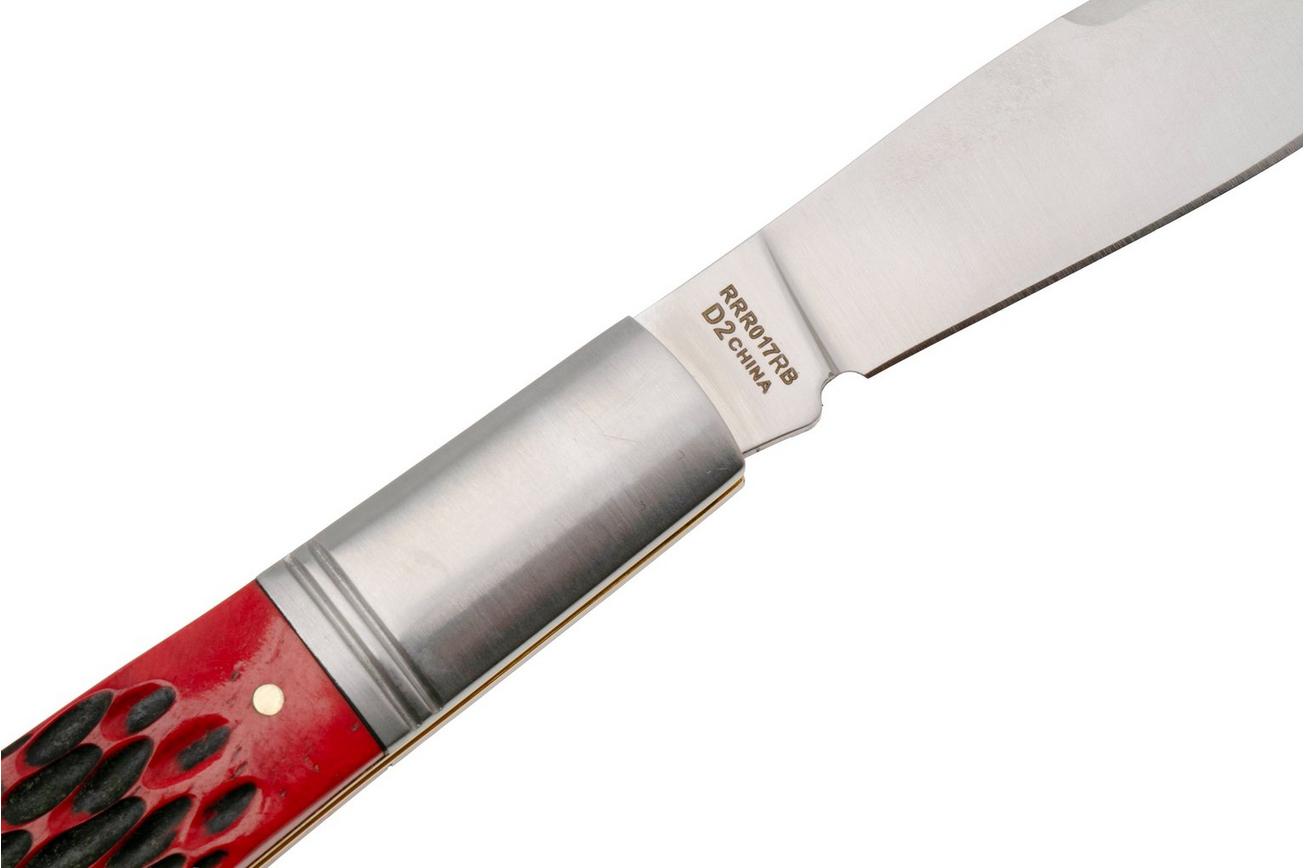 Rough Ryder Reserve Original Barlow RRR017RB, D2, Red Jigged Bone, slipjoint zakmes