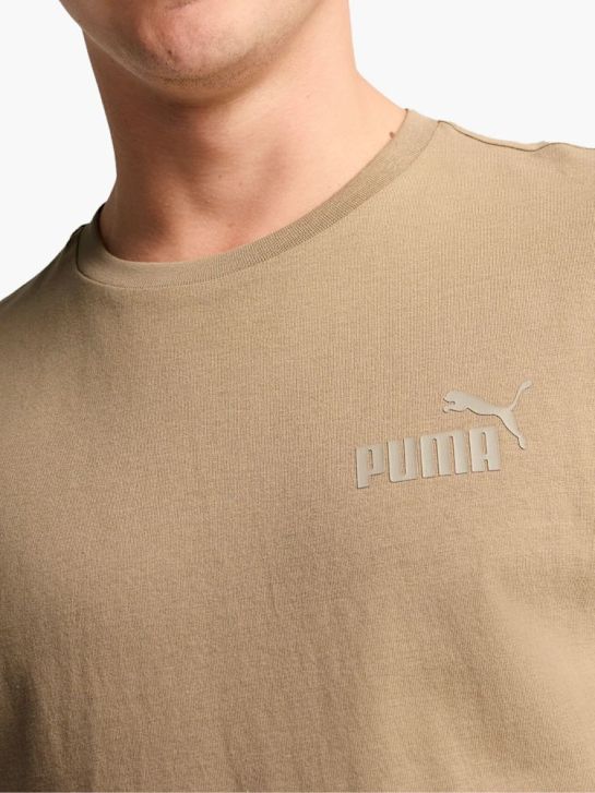 PUMA T-Shirt Braun