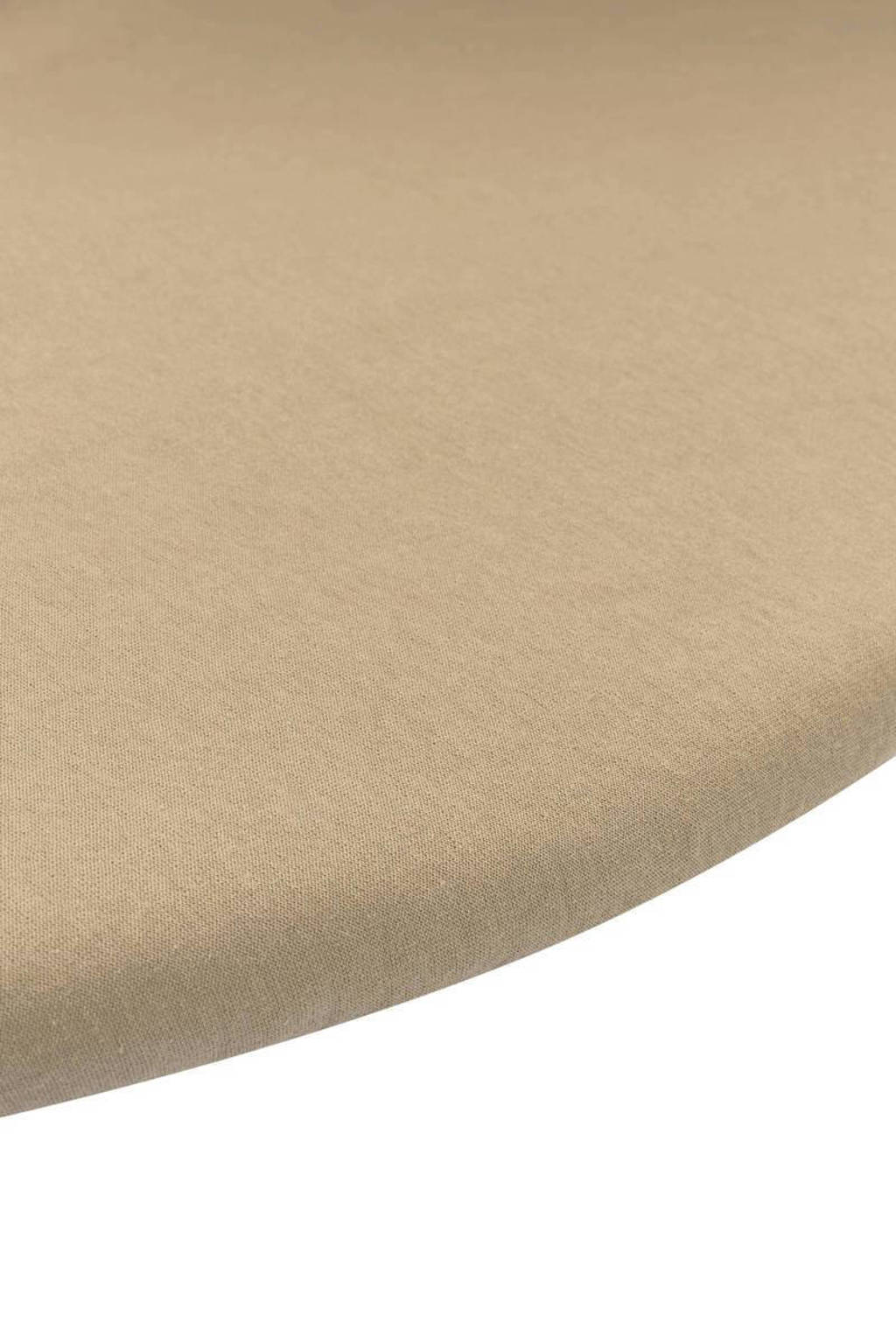 jersey hoeslaken boxmatras rond 90/95cm taupe