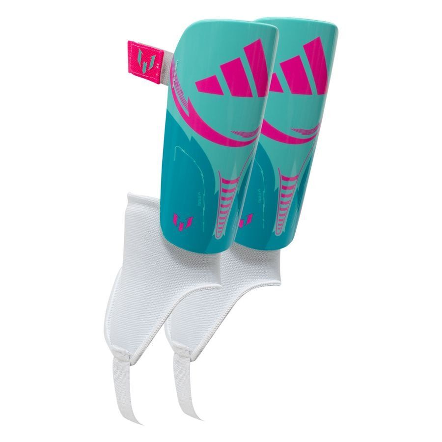 adidas Protège-Tibias Messi Match La Vida Tropical - Flash Aqua/Lucid Pink Enfant