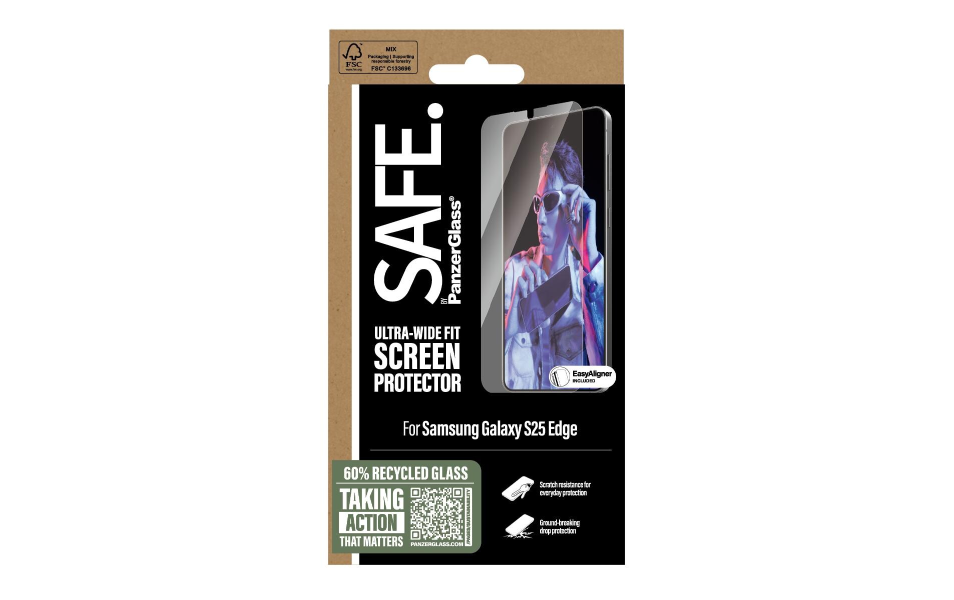 Displayschutz Ultra-Wide FitDisplayschutz für das Samsung Galaxy S25 Edge