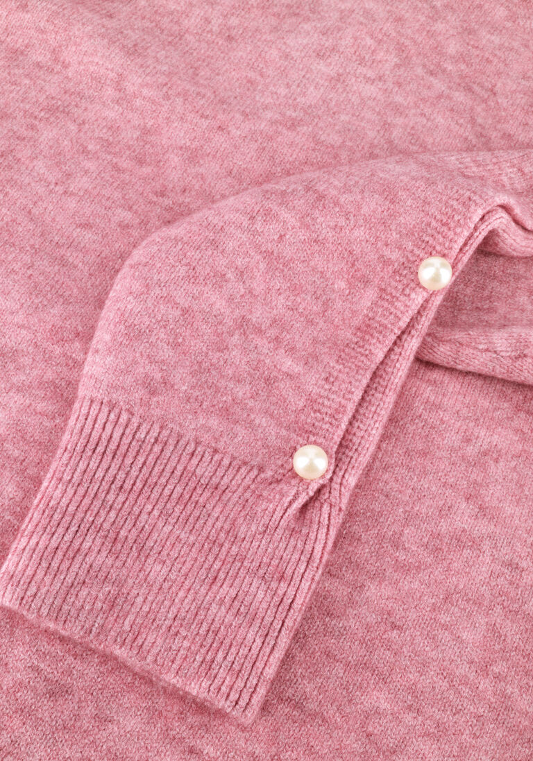 roze co'couture truien/vesten rowan pearl sleeve knit