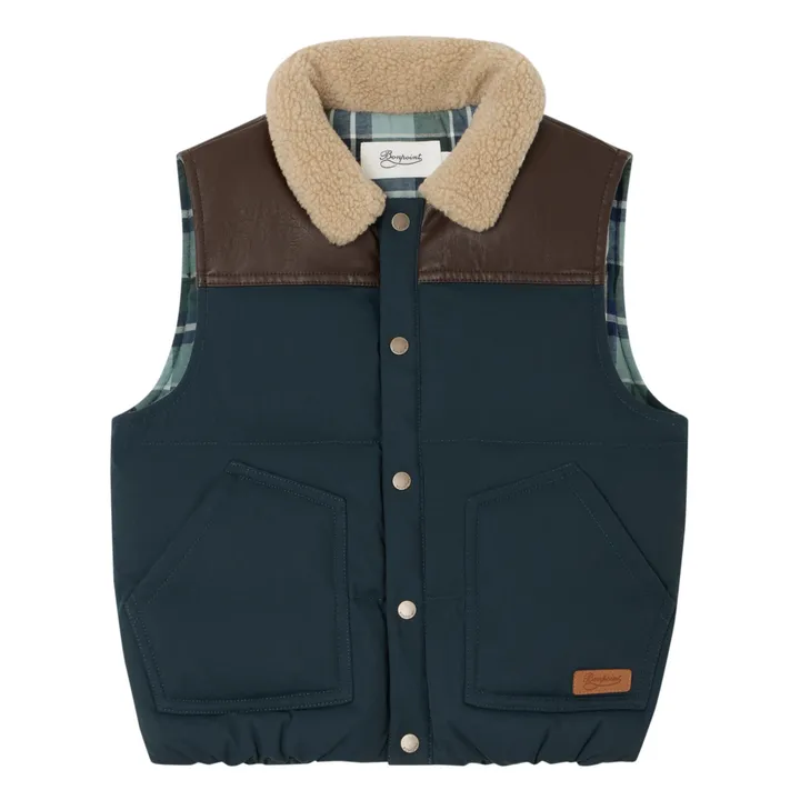 Bonpoint Doudoune Sans Manches Benton | Bleu nuit