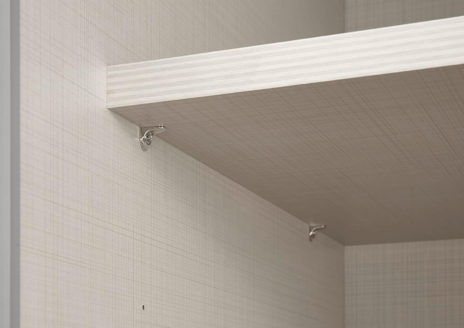 Staud Schwebetürenschrank 3-türig Includo, Dekor weiß, 222cm / 249cm / 68 cm (H/B/T), Basic