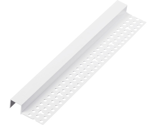 PROTEKTOR Eindprofiel met schaduwvoeg voor gipsplaatconstructie PVC 3050 x 12 mm Bundel = 25 stuks