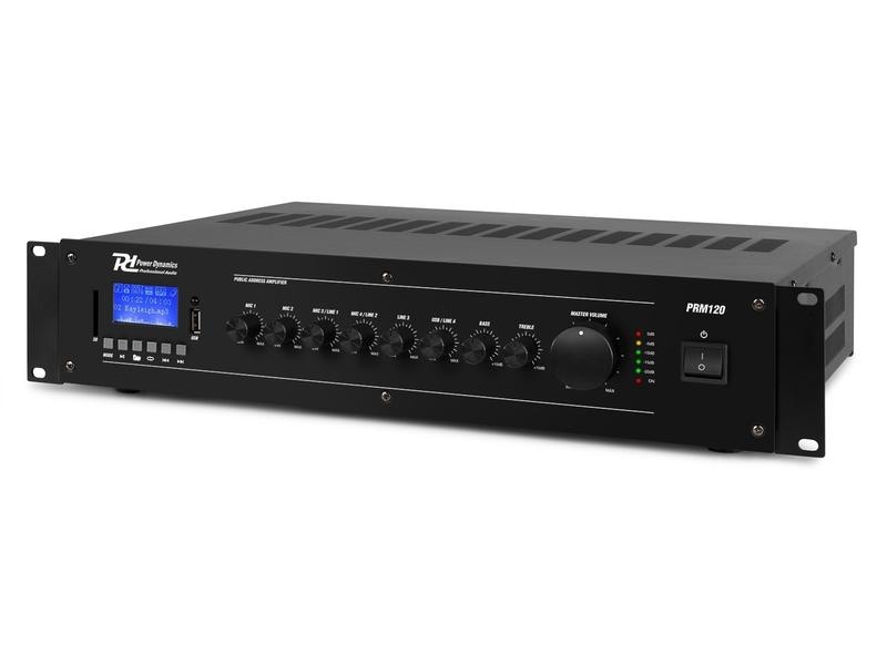 Power Dynamics Verstärker Pro PRM120 6-Kanal-Mischverstärker