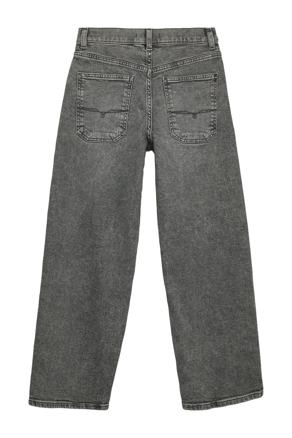s.Oliver regular wide leg jeans grey denim