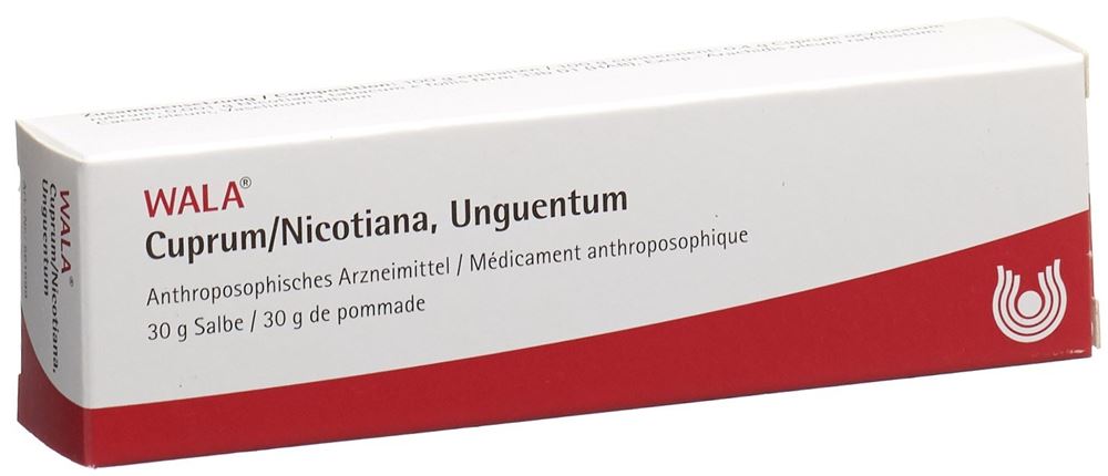 WALA Cuprum/Nicotiana 0.4 %<br>30 g, Tube, Salbe