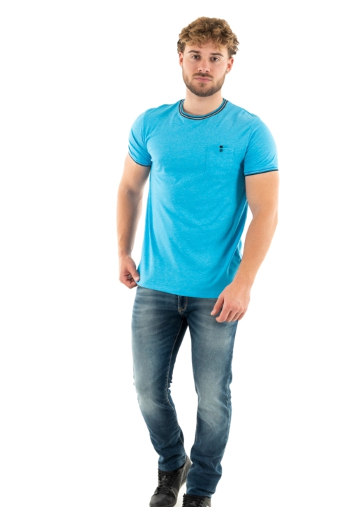 Tee shirt Benson & Cherry tebeau bleu