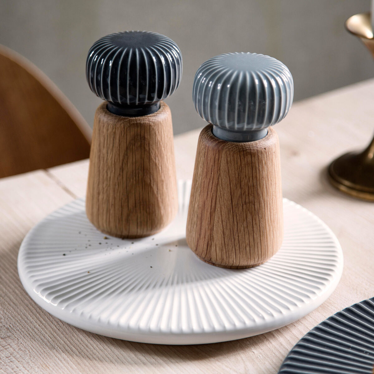 Hammershøi Salt- og Pepperkvern 130 mm Antracitgrå