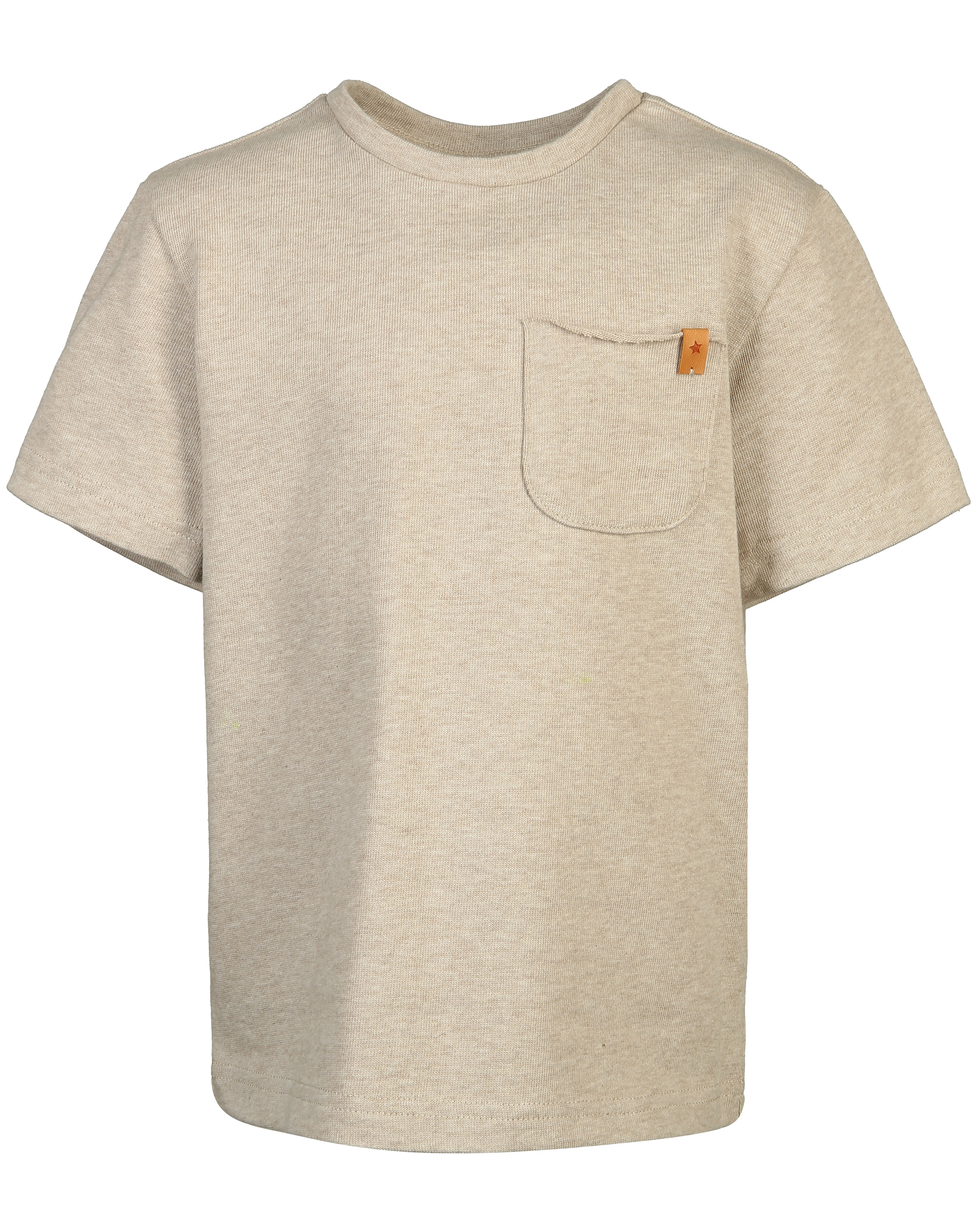 T-Shirt UNICOLOR in camel