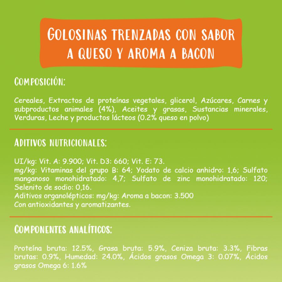 Palitos de queijo e bacon Friskies Funtastix para cães