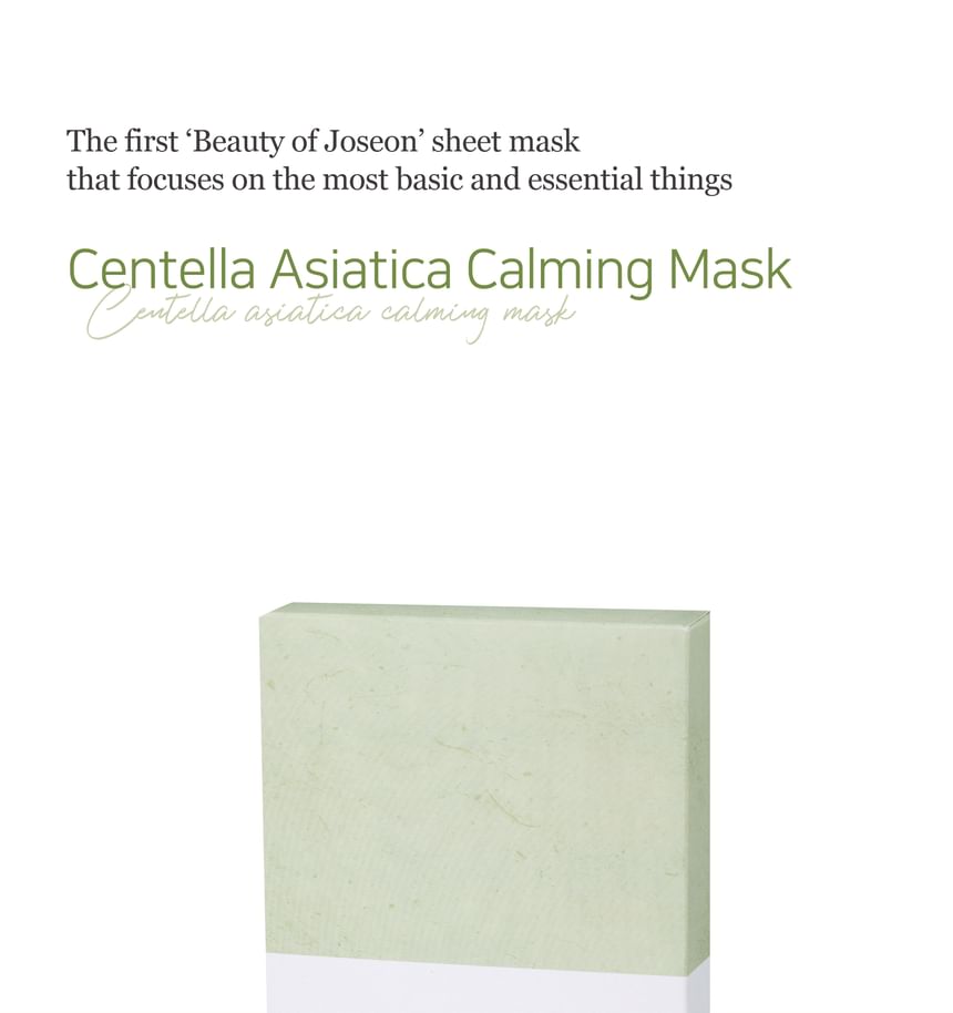 Beauty of Joseon - Centella Asiatica Kalmerende Maskerset