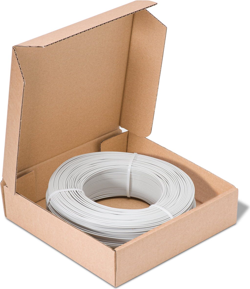 Fiberlogy  Refill Easy PLA Gray, 1,75 mm (850 g)    Easy PLA Refill für die Masterspool in Grau