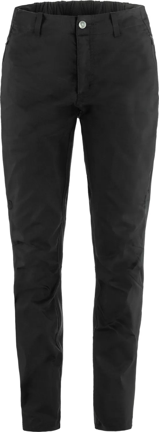 Fjällräven Hoja Hybrid Trousers W Black