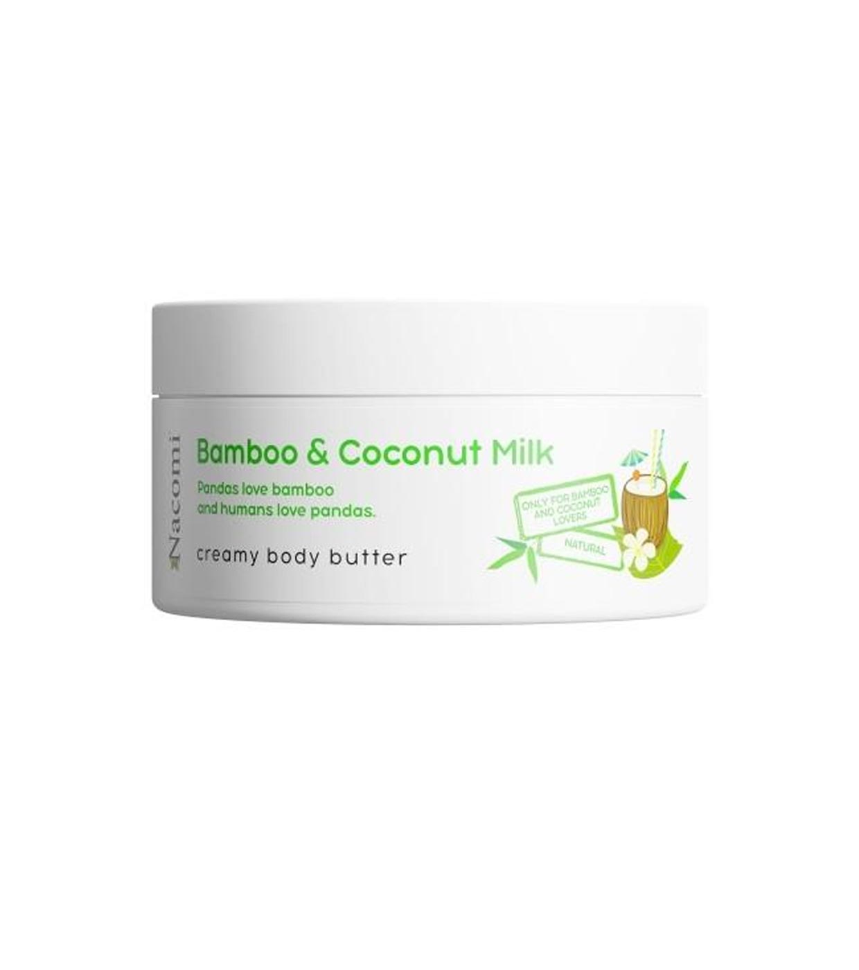 Nacomi - Manteiga Corporal - Bamboo & Coconut Milk