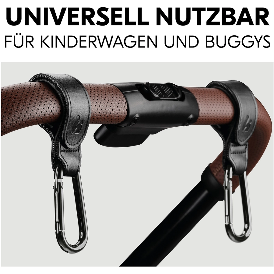 hauck Kinderwagen-Haken Black