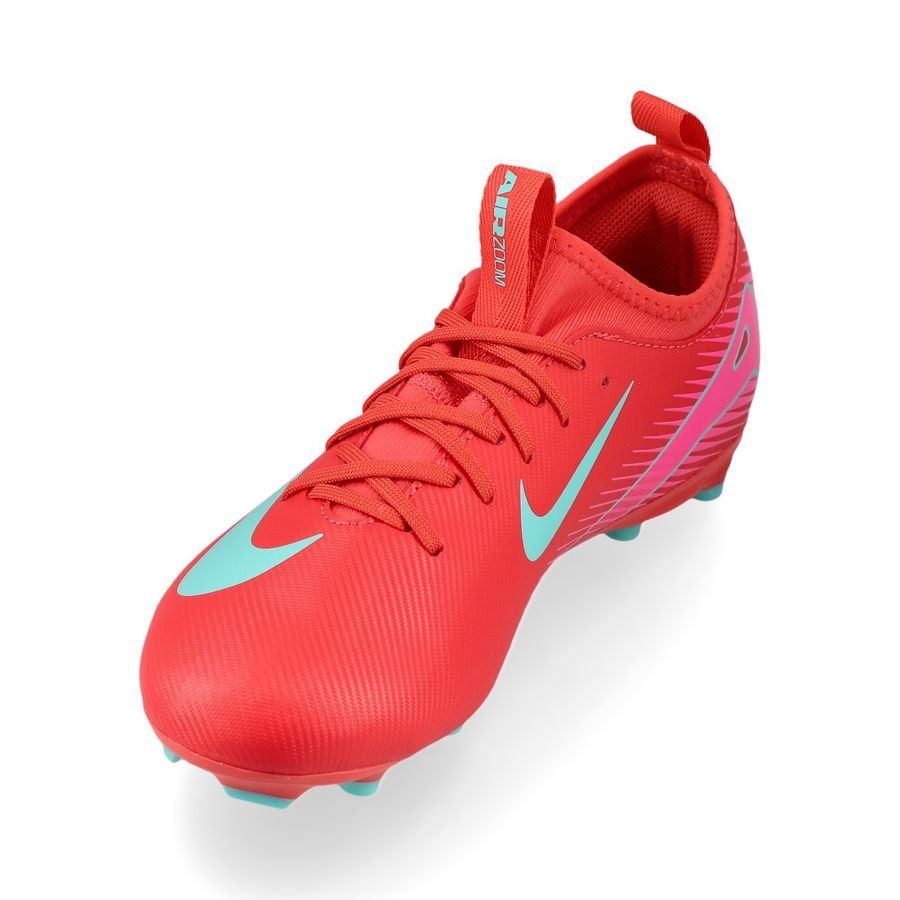 Nike Air Zoom Mercurial Vapor 16 Academy MG Mad Energy - Rouge/Vert Enfant