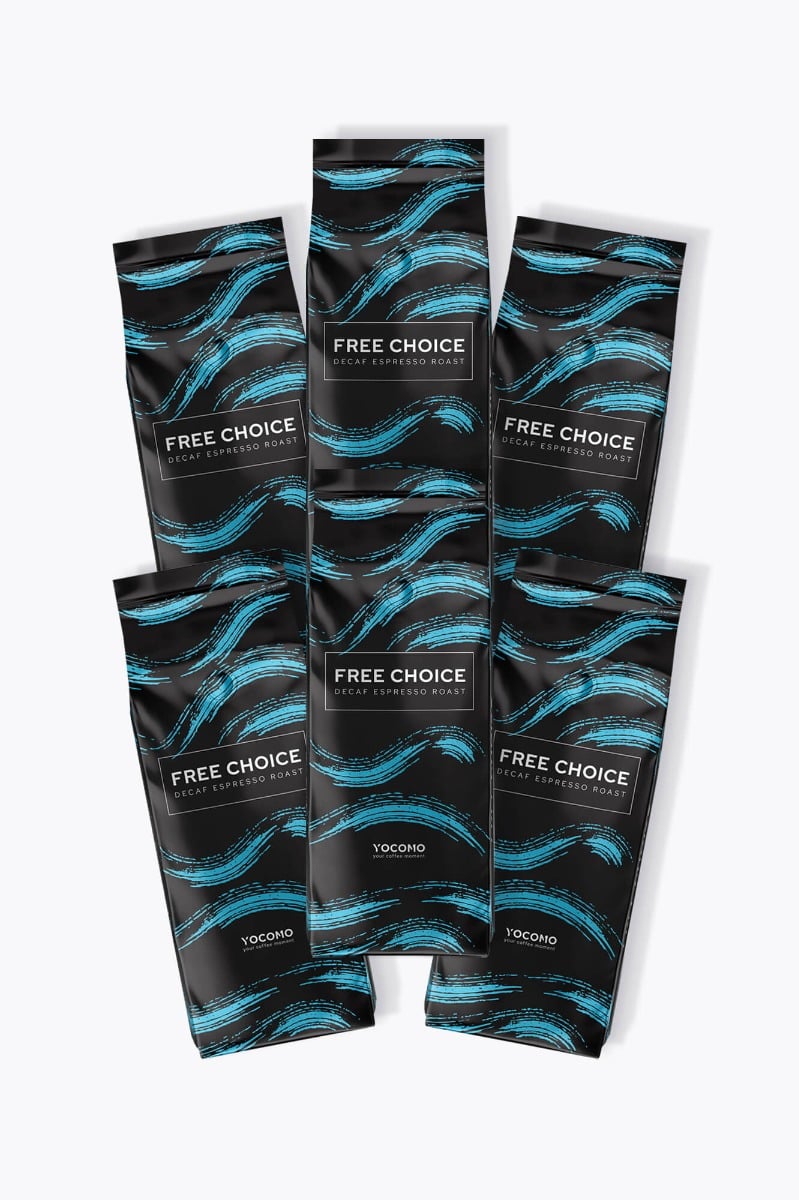 YOCOMO Free Choice Decaf Espresso Roast Vorteilspaket 6kg