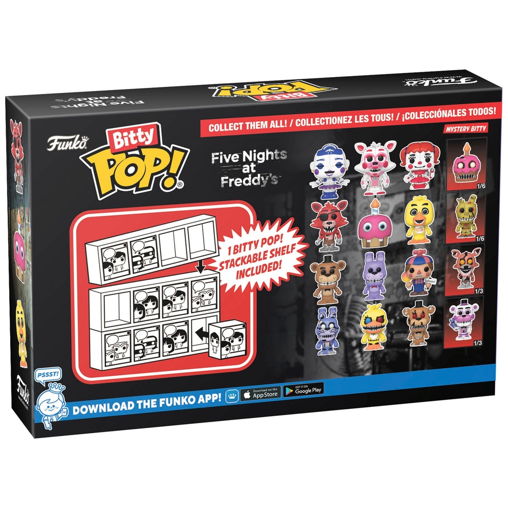 POP! Vinyl: Bitty Pop Five Nights at Freddy's Foxy 4er-Pack