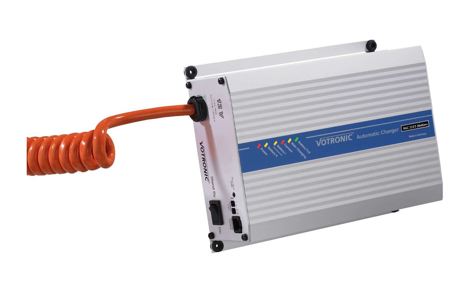 Votronic VAC 1215 Station Automatisches Ladegerät mit 4m Ölflexkabel