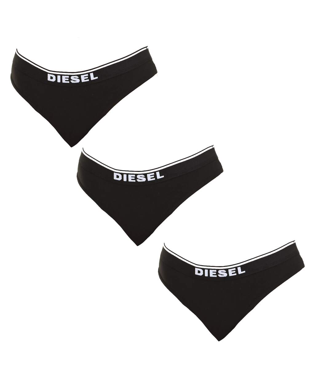 Pack-3 Breathable fabric thongs 00SE0K-0EAUF women