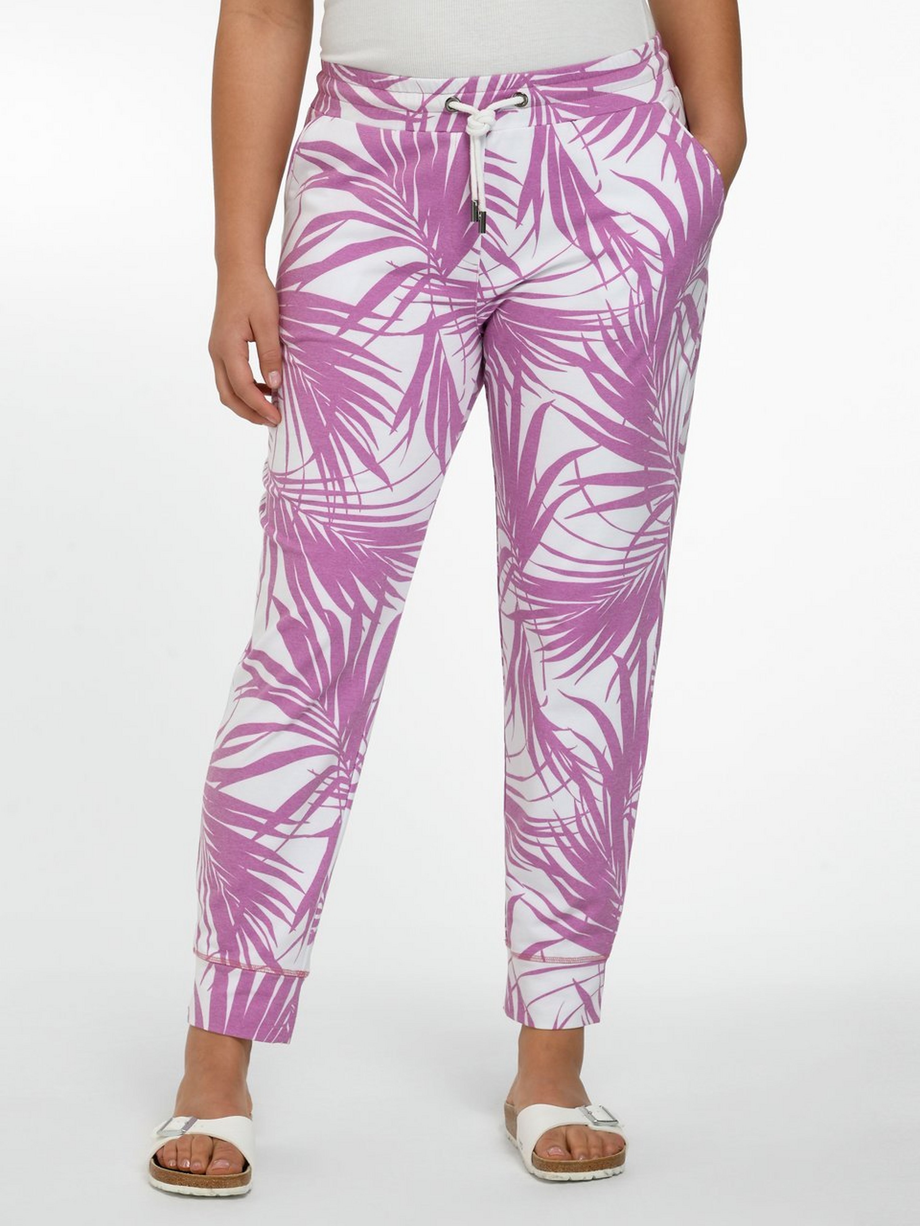 Knöchellange Sweat-Hose
