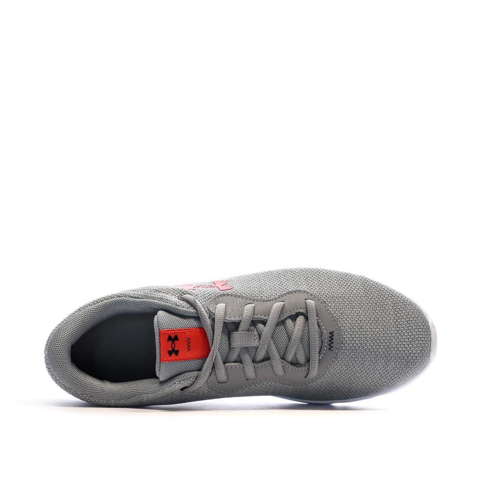 Under Armour Chaussures Gris/Rouge Homme Under Armour Mojo 2