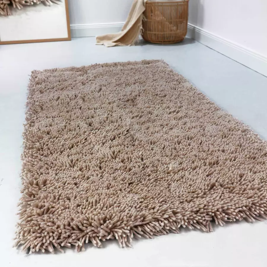 Esprit Hochflorteppich Seattle Shag creme beige