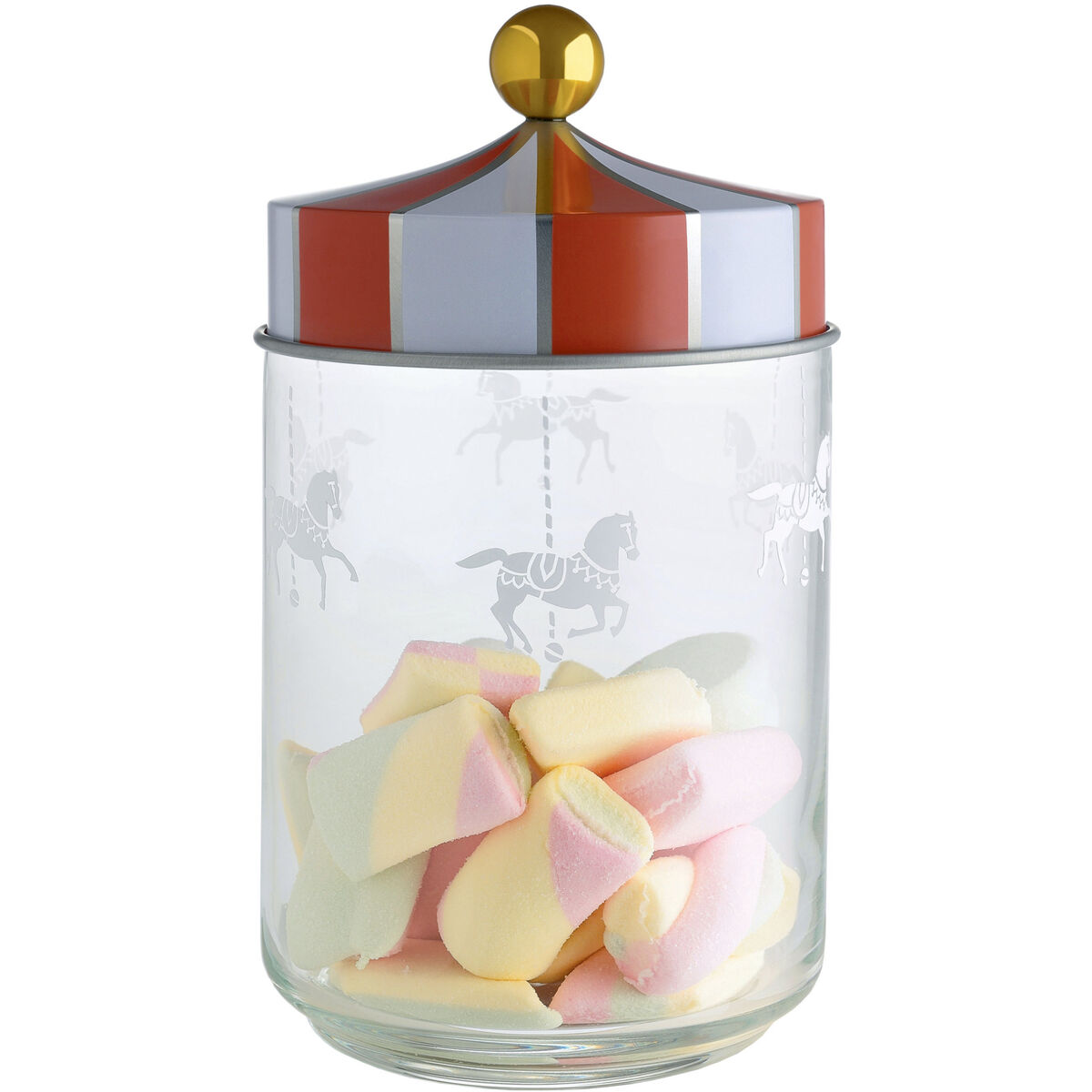 Circus Glasskrukke med Hermetisk Lokk 100 cl