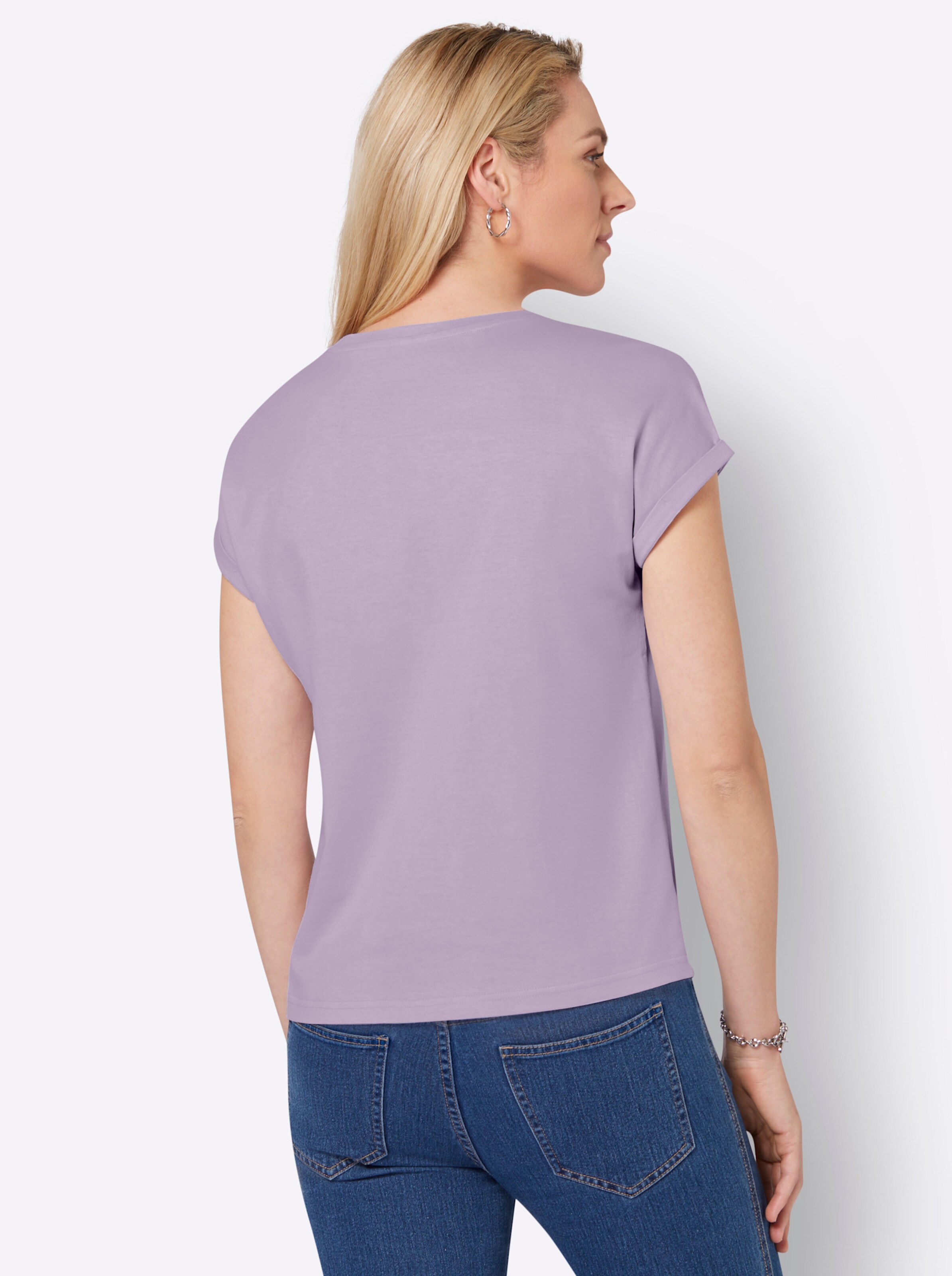 Shirt in flieder