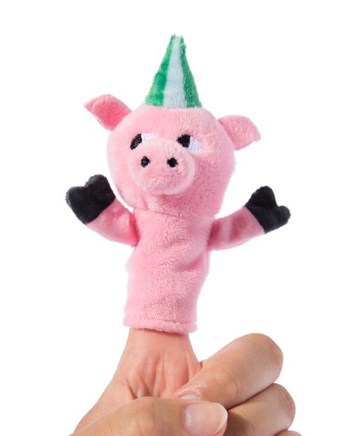marionnette à doigt cochon