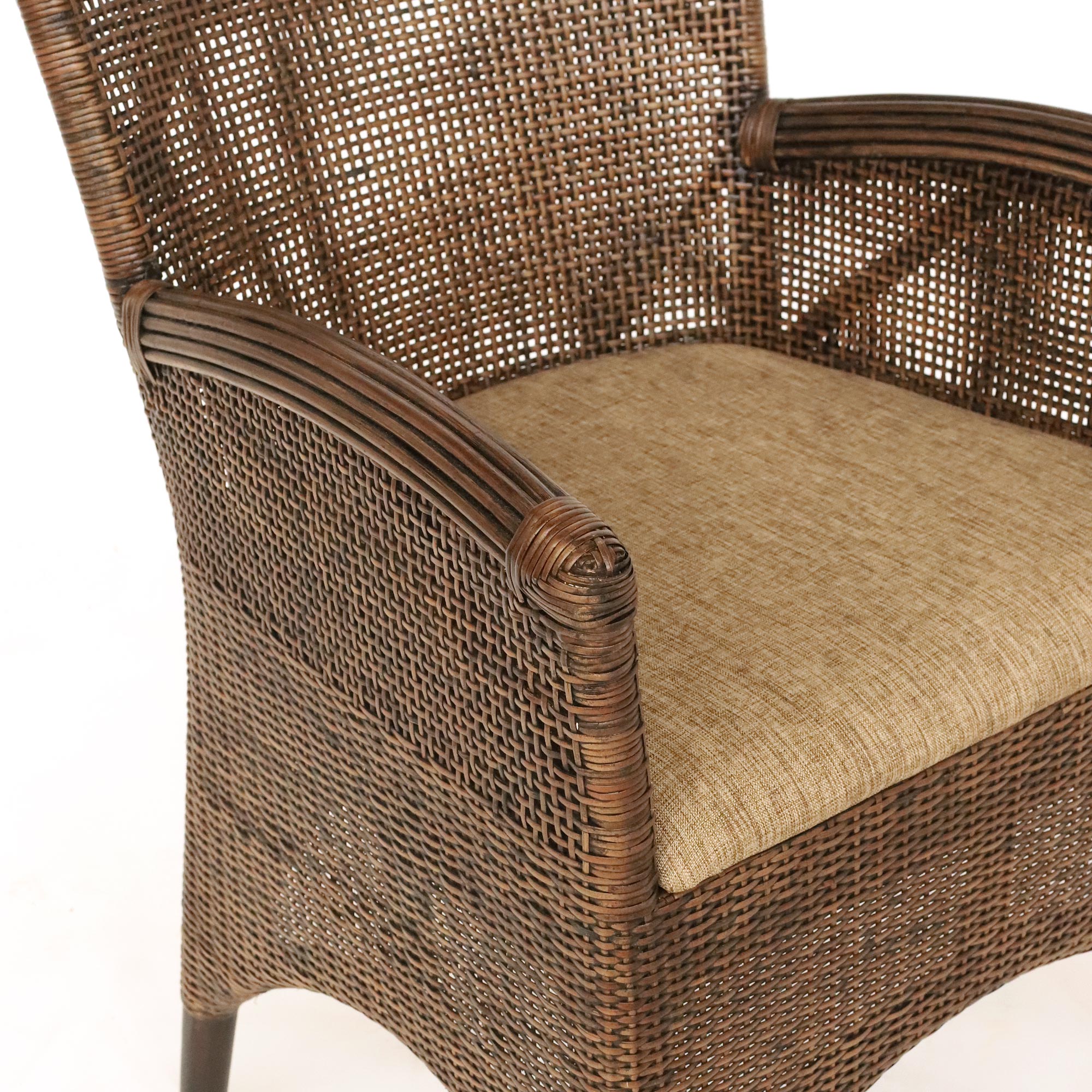Armsessel 'Breiden', Rattan, B 59 cm, H 85 cm, L 62 cm von fischer's lagerhaus