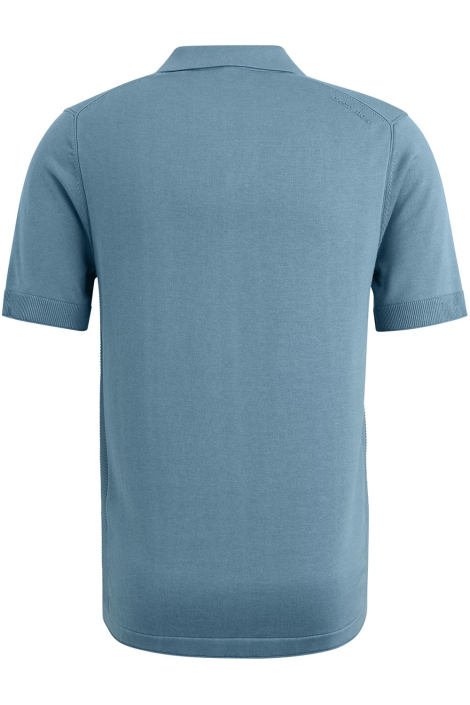 Cast Iron blauwe heren polo