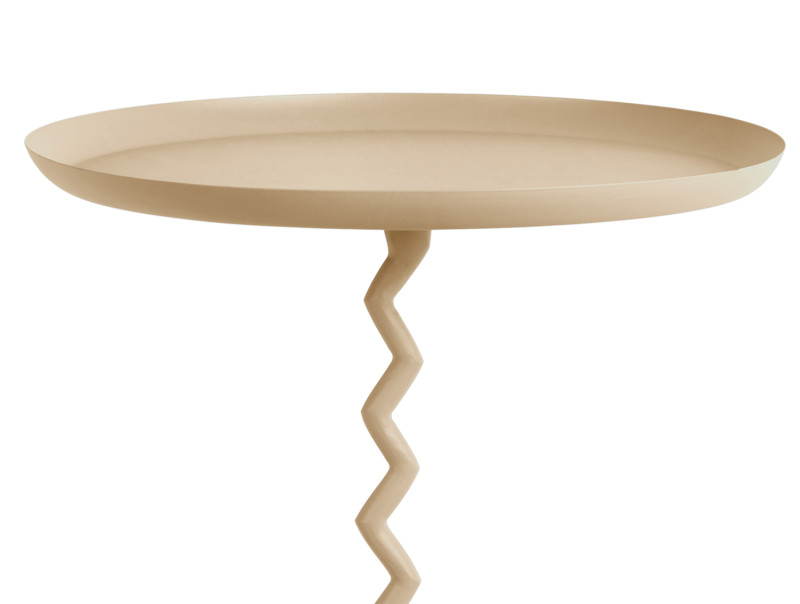 Side Table Zig Zag Large LM2256BL Turquoise blue