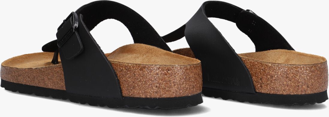 BIRKENSTOCK zwarte birkenstock teenslippers gizeh heren