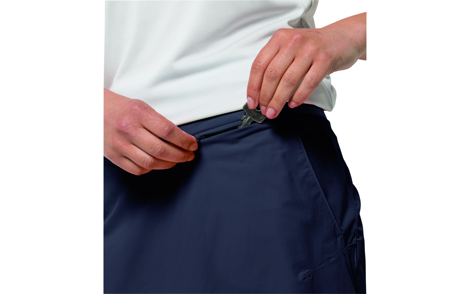 Jack Wolfskin Hilltop Trail Damen Skort graphit