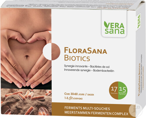 Vera Sana FloraSana Biotics Transit Intestinal 60 Capsules