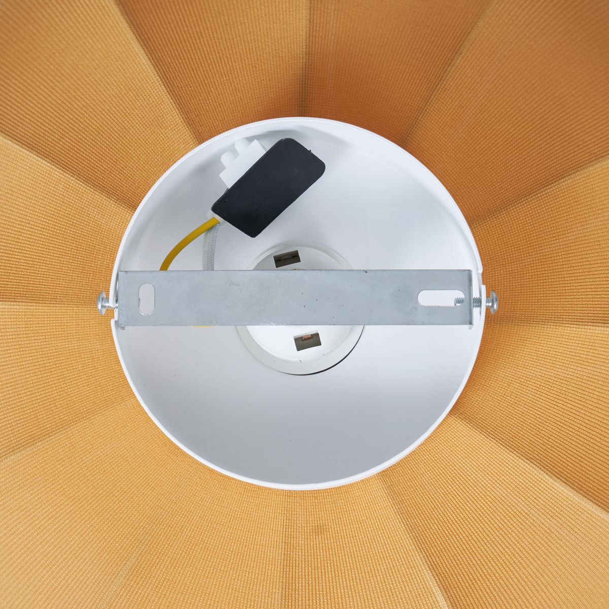 Japandi plafondlamp goud 37cm - Plu Asyesha